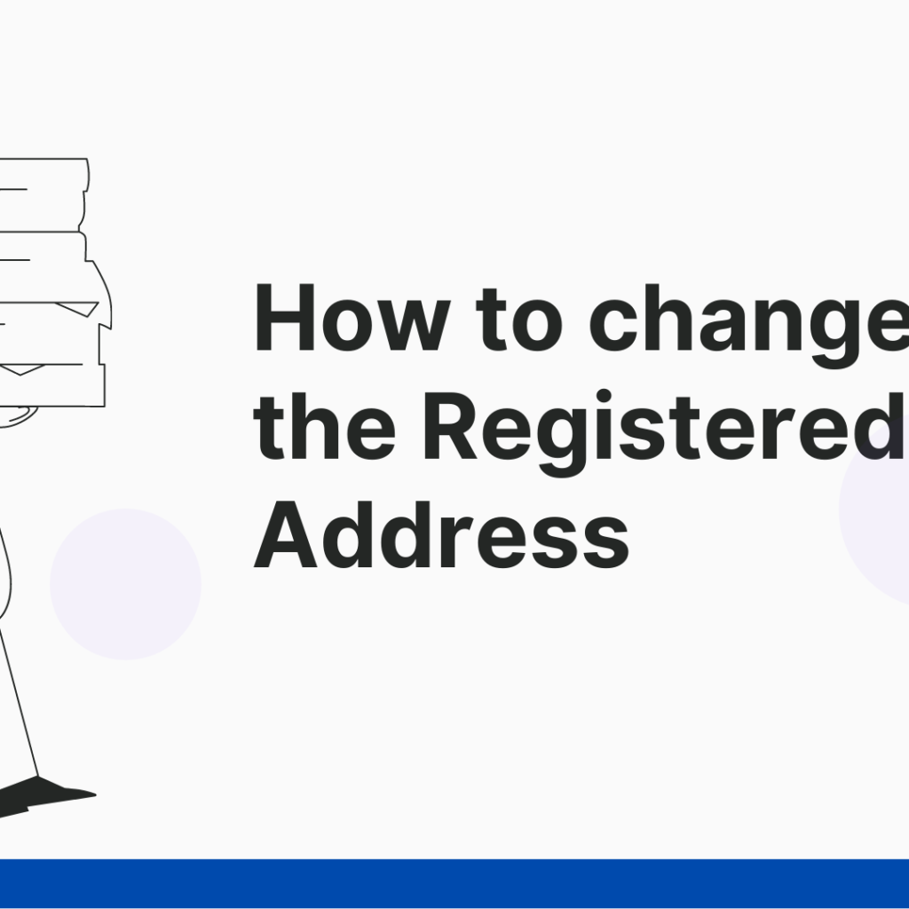 How to change the registered address